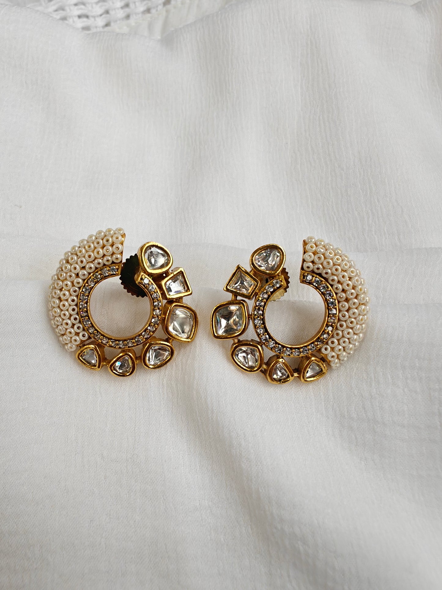 Gajra Stud Earrings