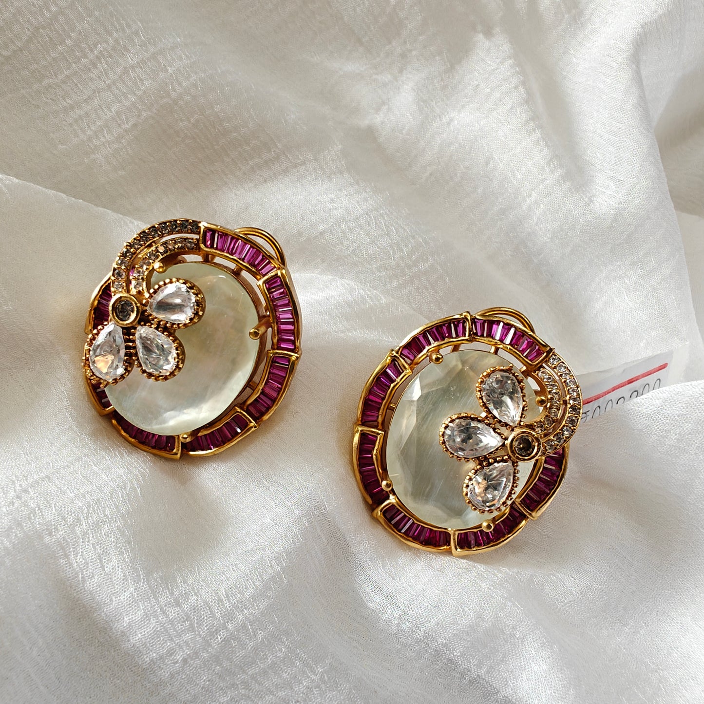 Opal Designer Stud Earrings