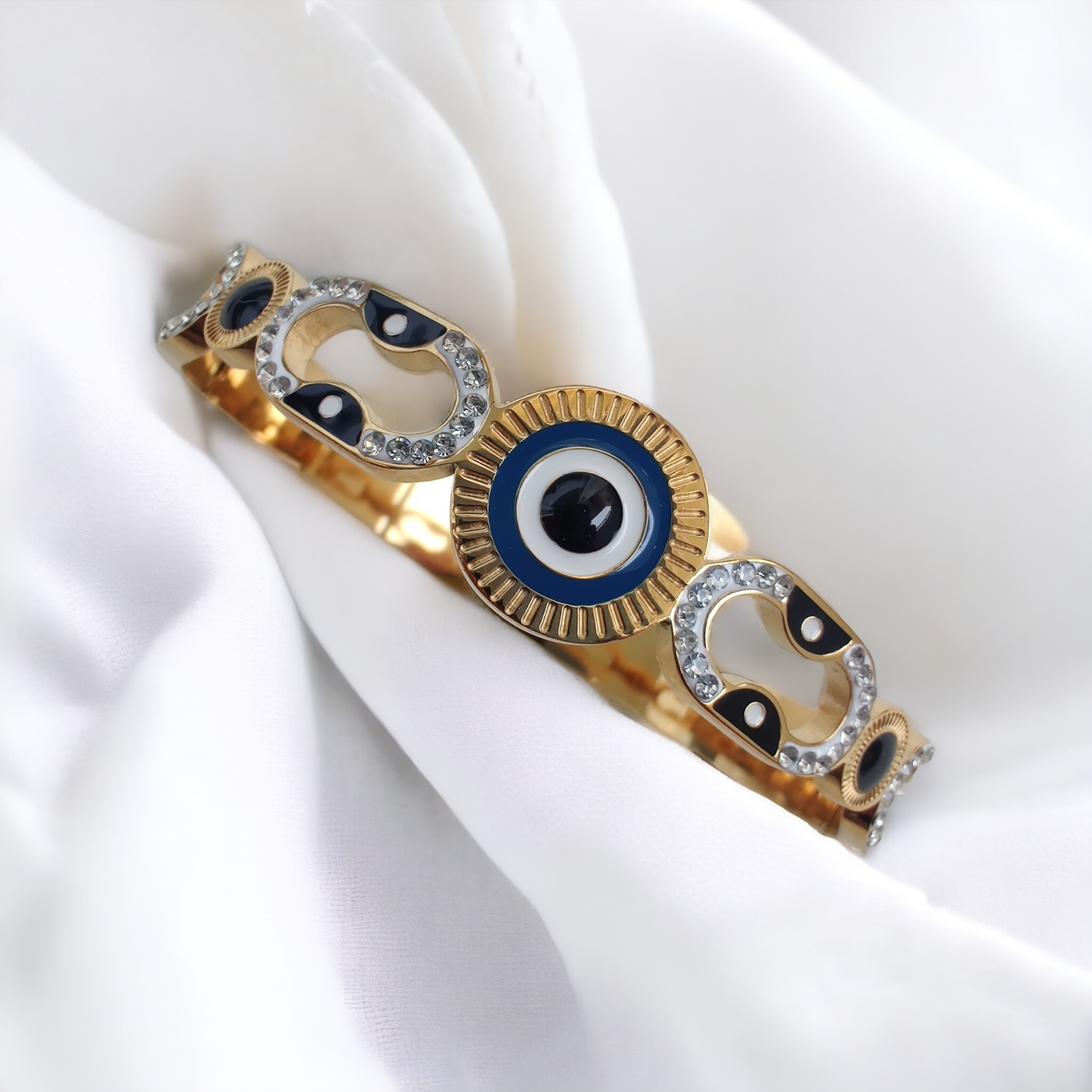 antitarnish evil eye bracelet
