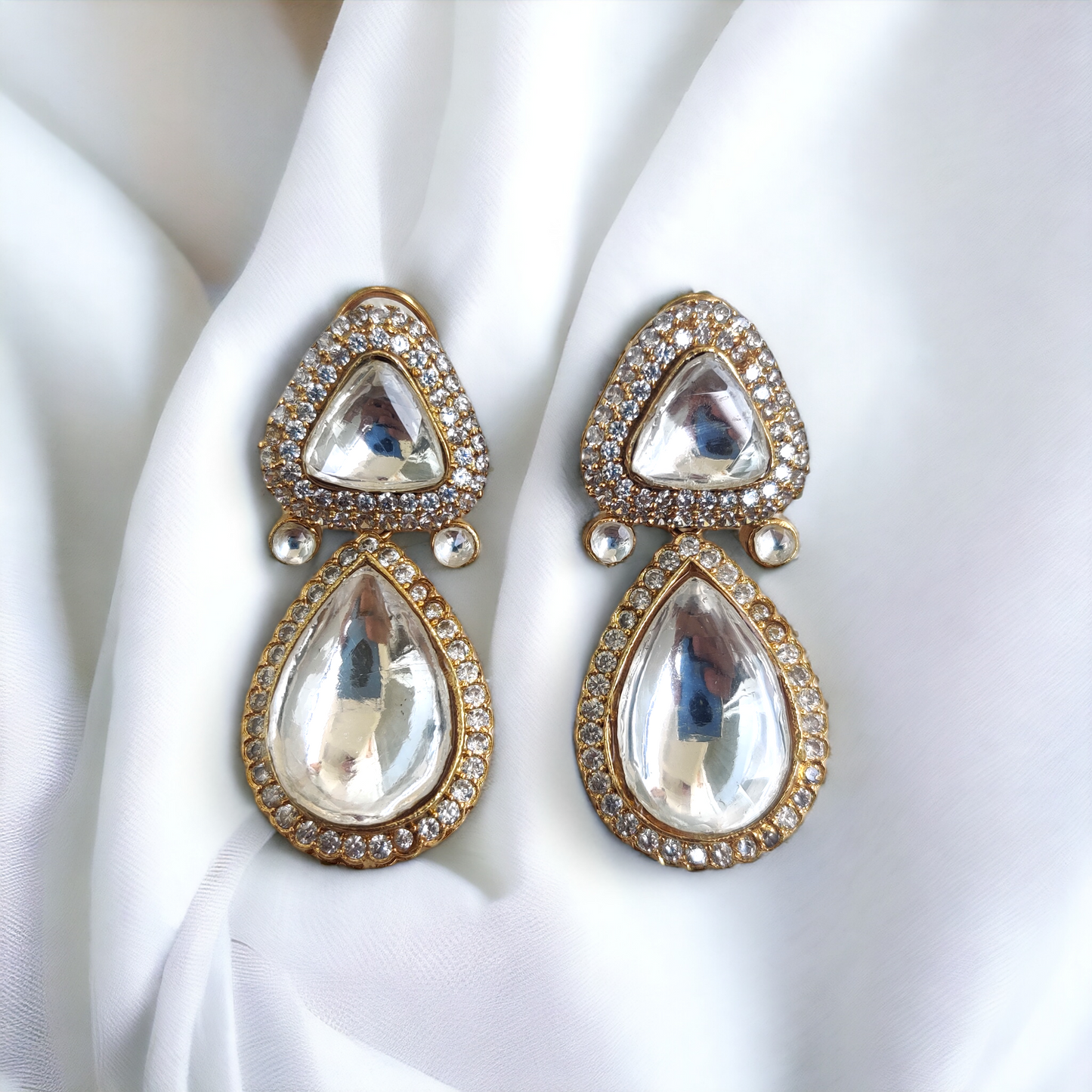 polki long necklace set