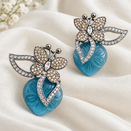 Azure Bloom Earrings