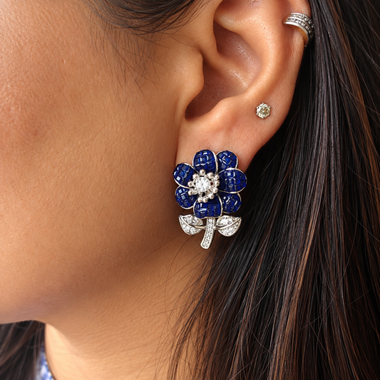 Daisy Flower Stud Earrings