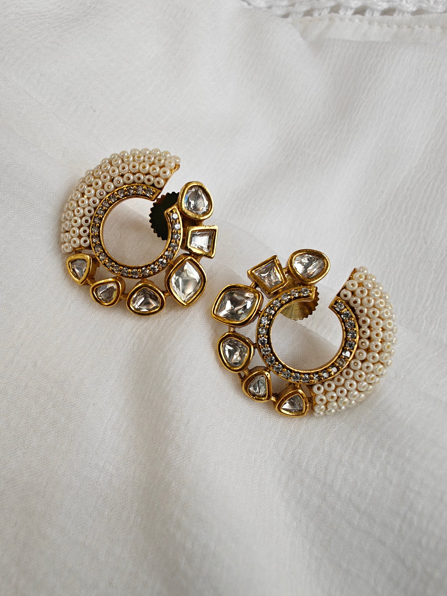 Gajra Stud Earrings