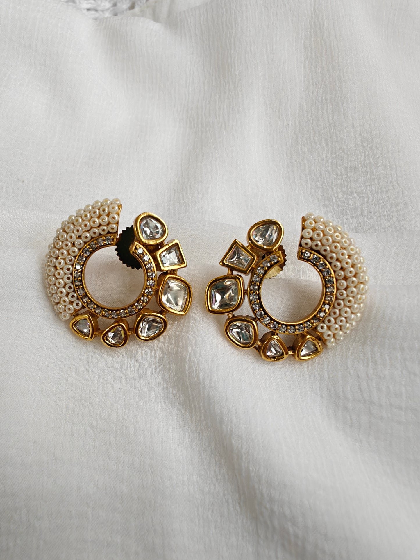 Gajra Stud Earrings