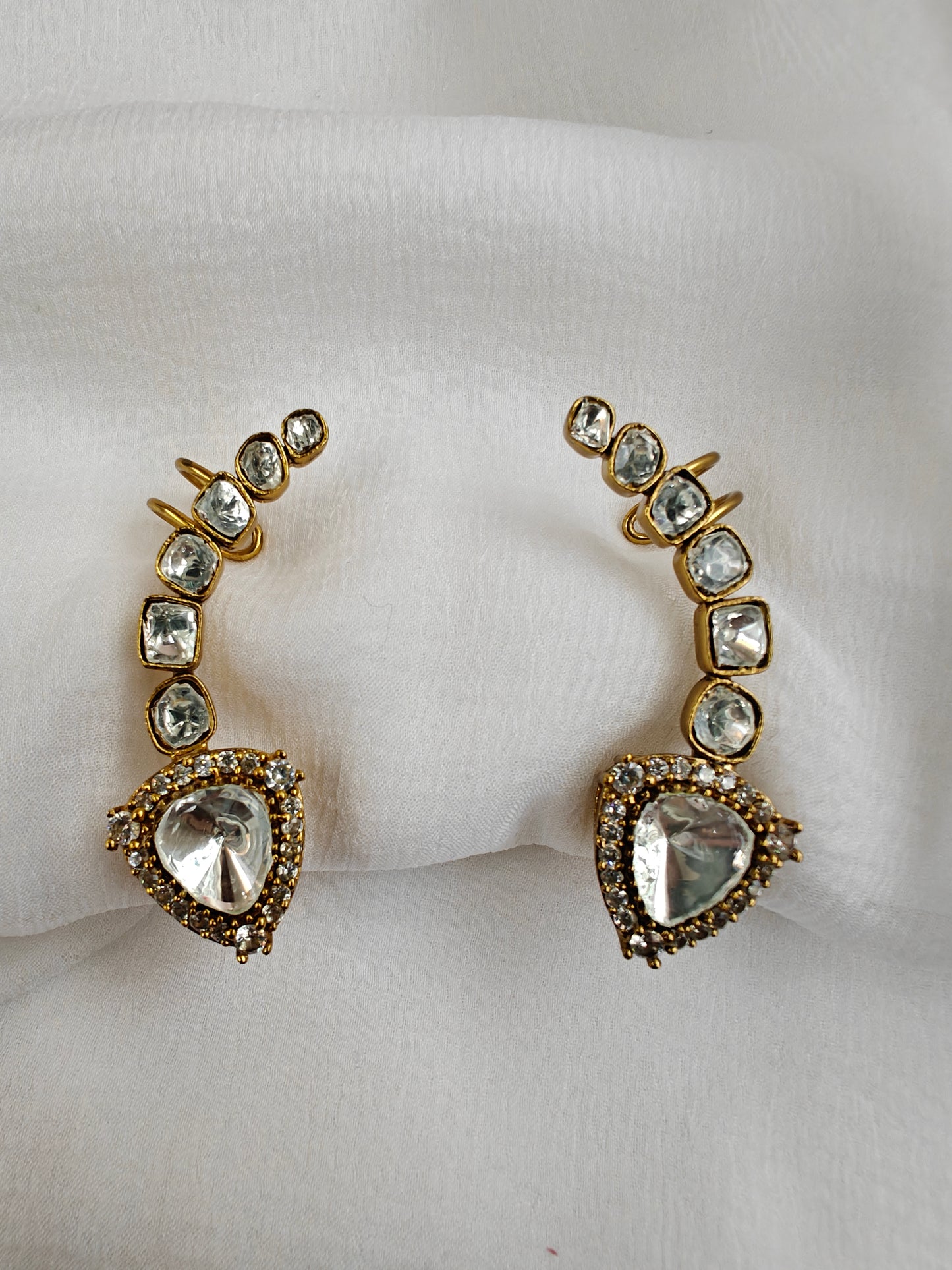 Studded Cuff Earrings