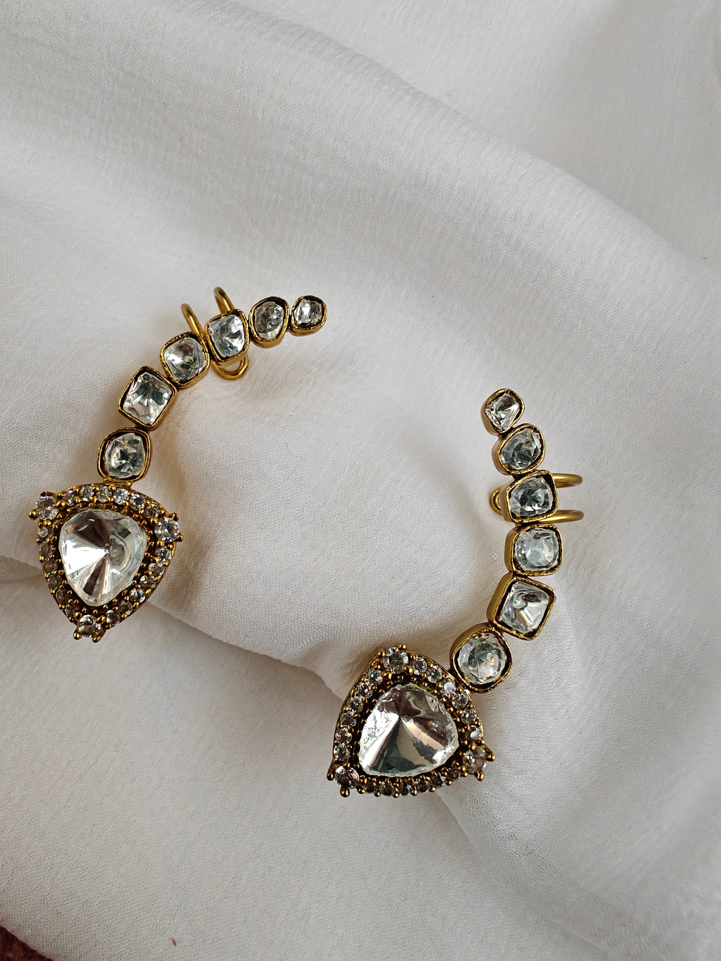 Studded Cuff Earrings