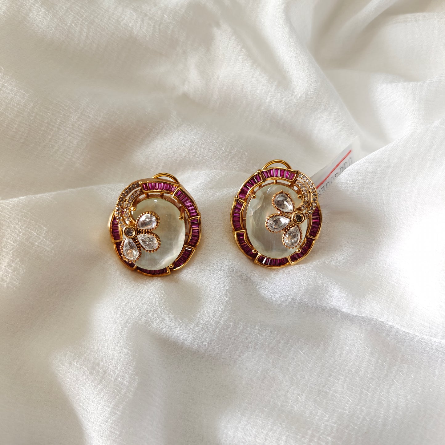 Opal Designer Stud Earrings