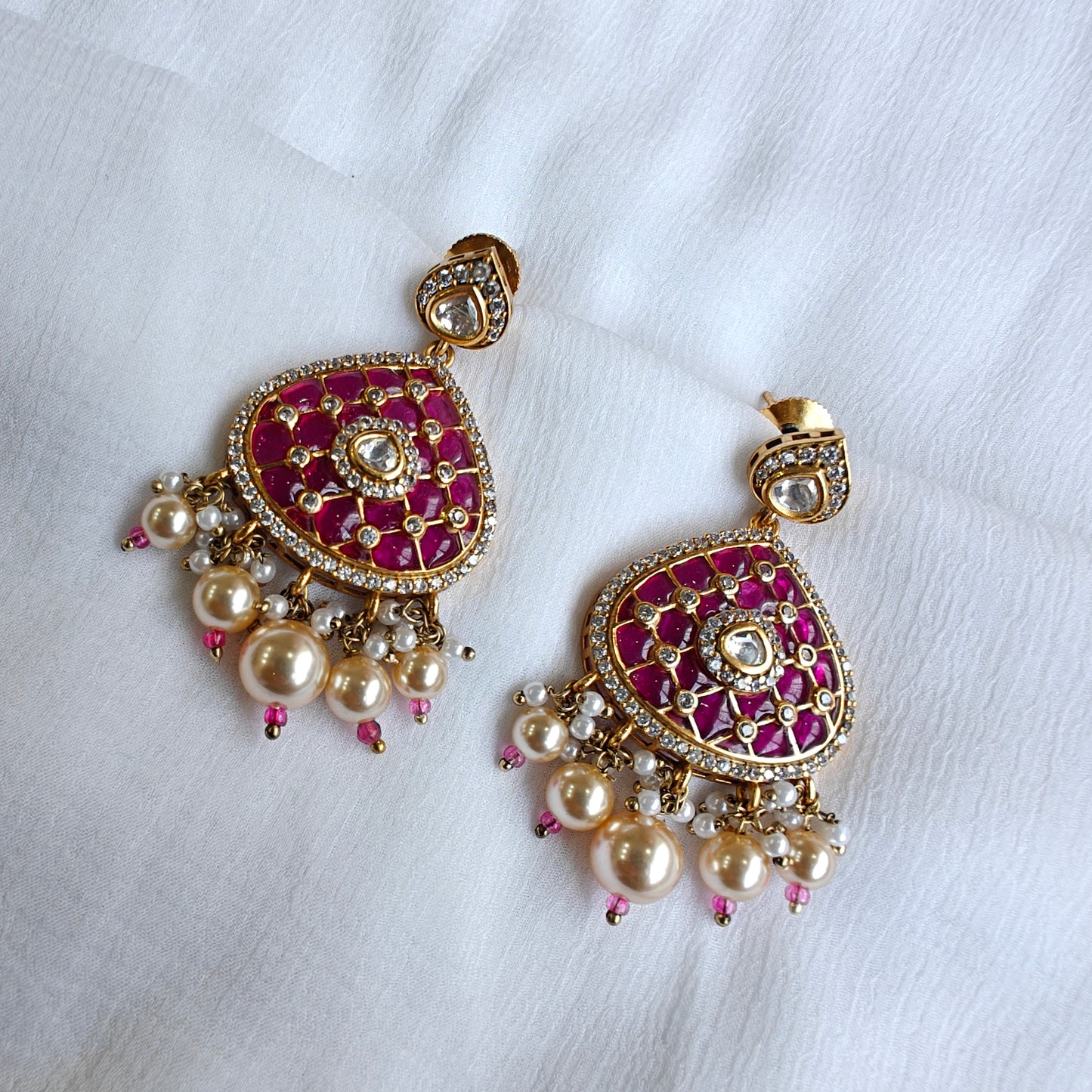 Pankh Choker Studded With Moissanite Polki