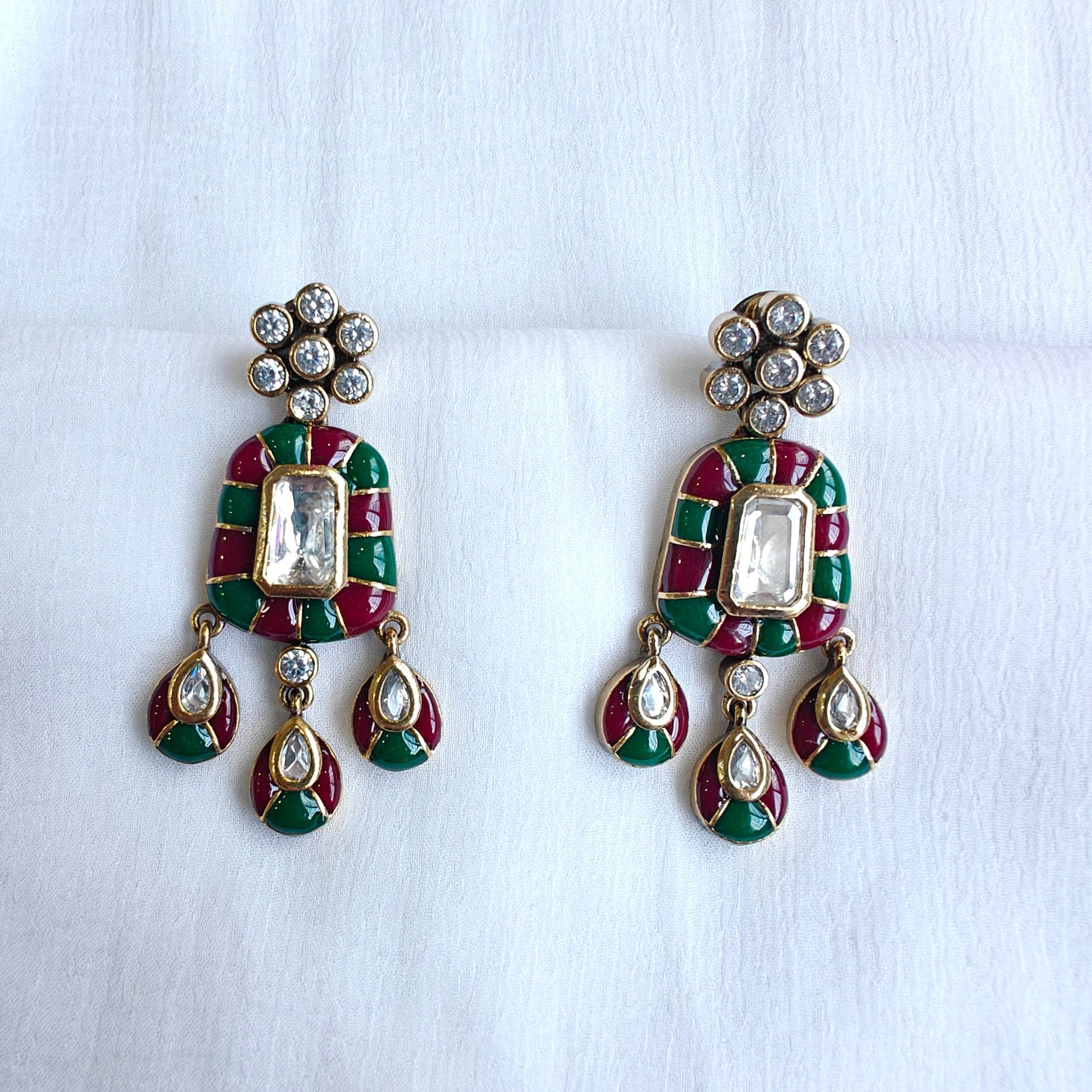 Layered Polki Neckline