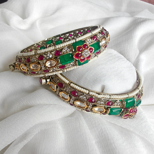 Polki Jadau Bangles