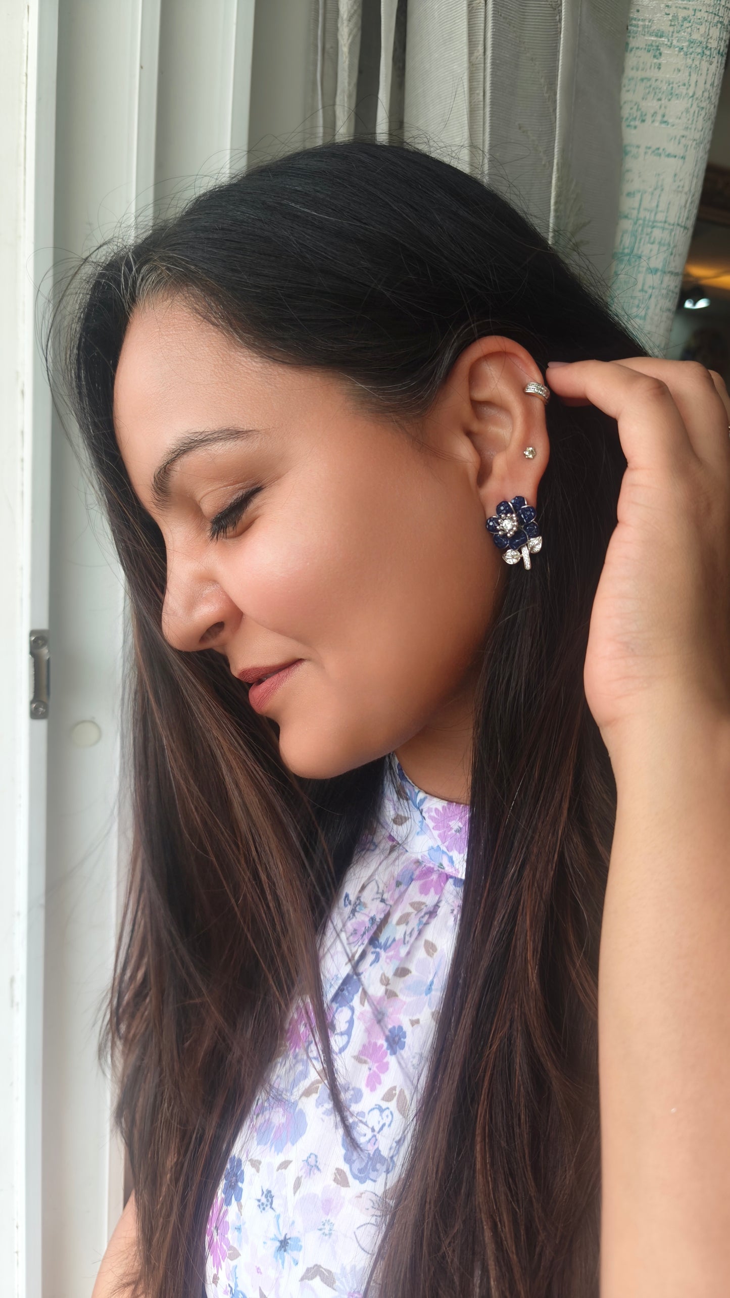 Daisy Flower Stud Earrings