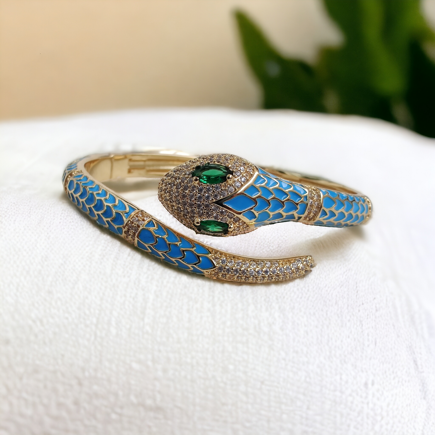 snake meenakari bracelet