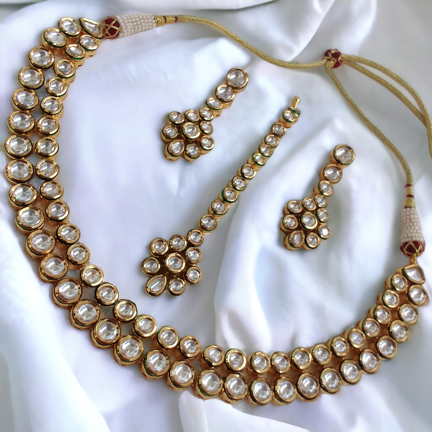 pachi kundan necklace set