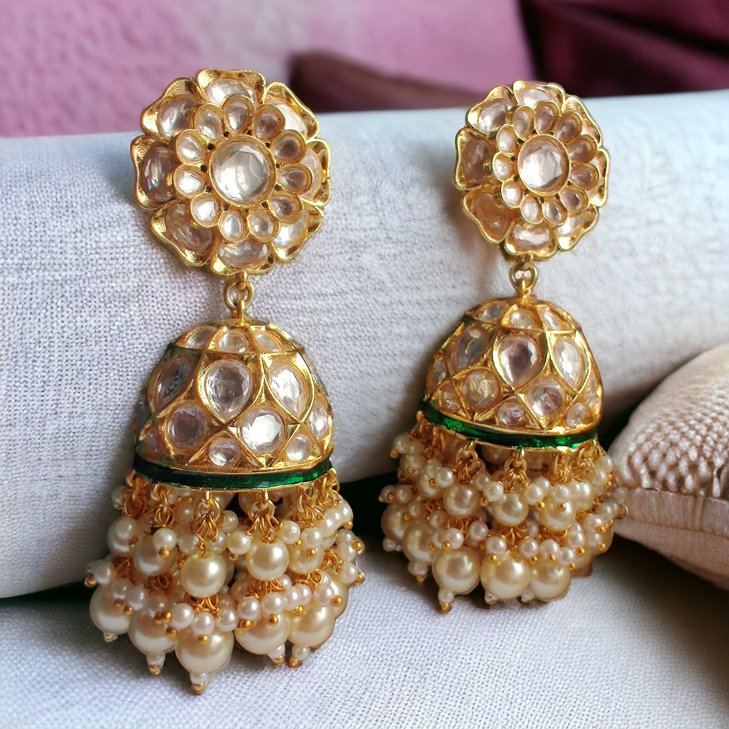 Polki Jhumka