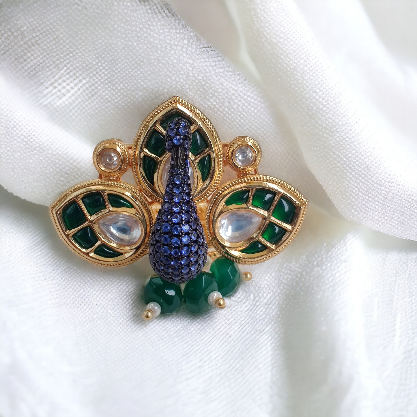 mayur jadau adjustable ring