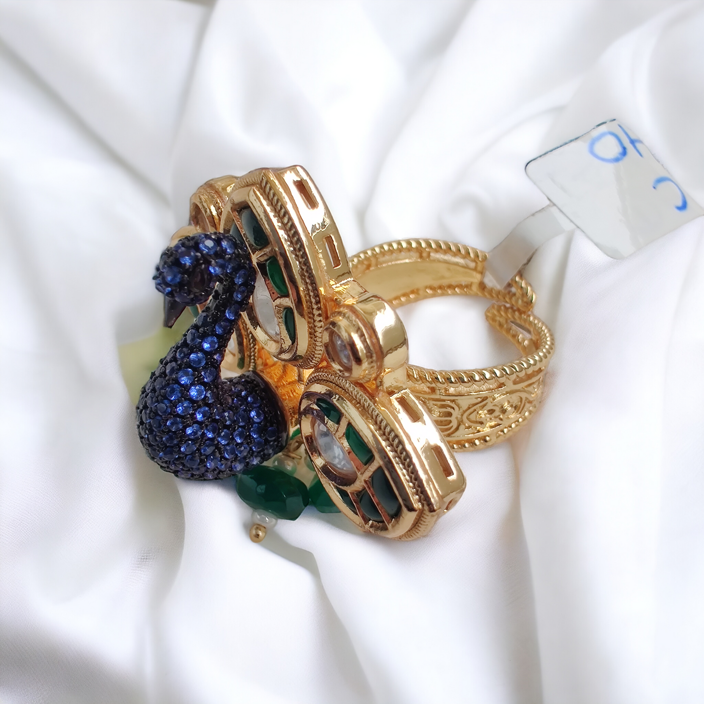 mayur jadau adjustable ring