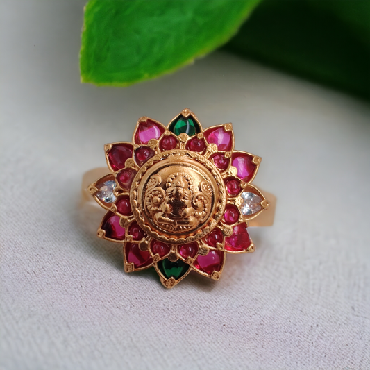 Ethnic Ganesha Ring