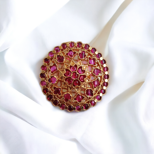 Ethnic Jadau Adjustable Ring