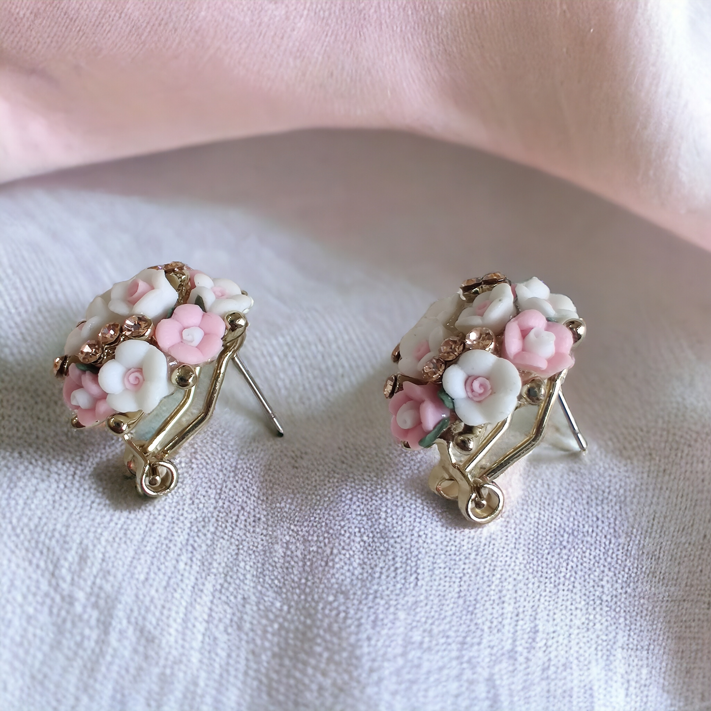 Pastel Flower Studs