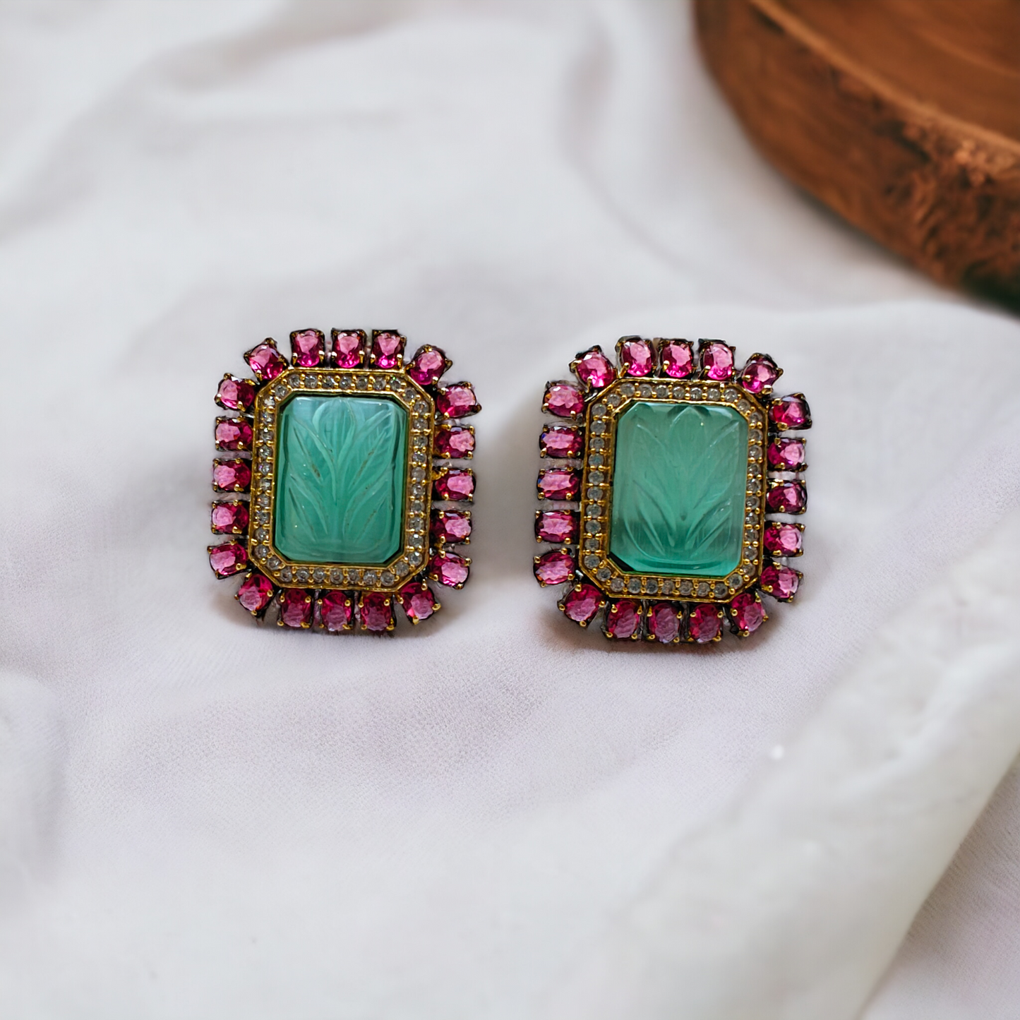 Victorian Antique Stud Earrings