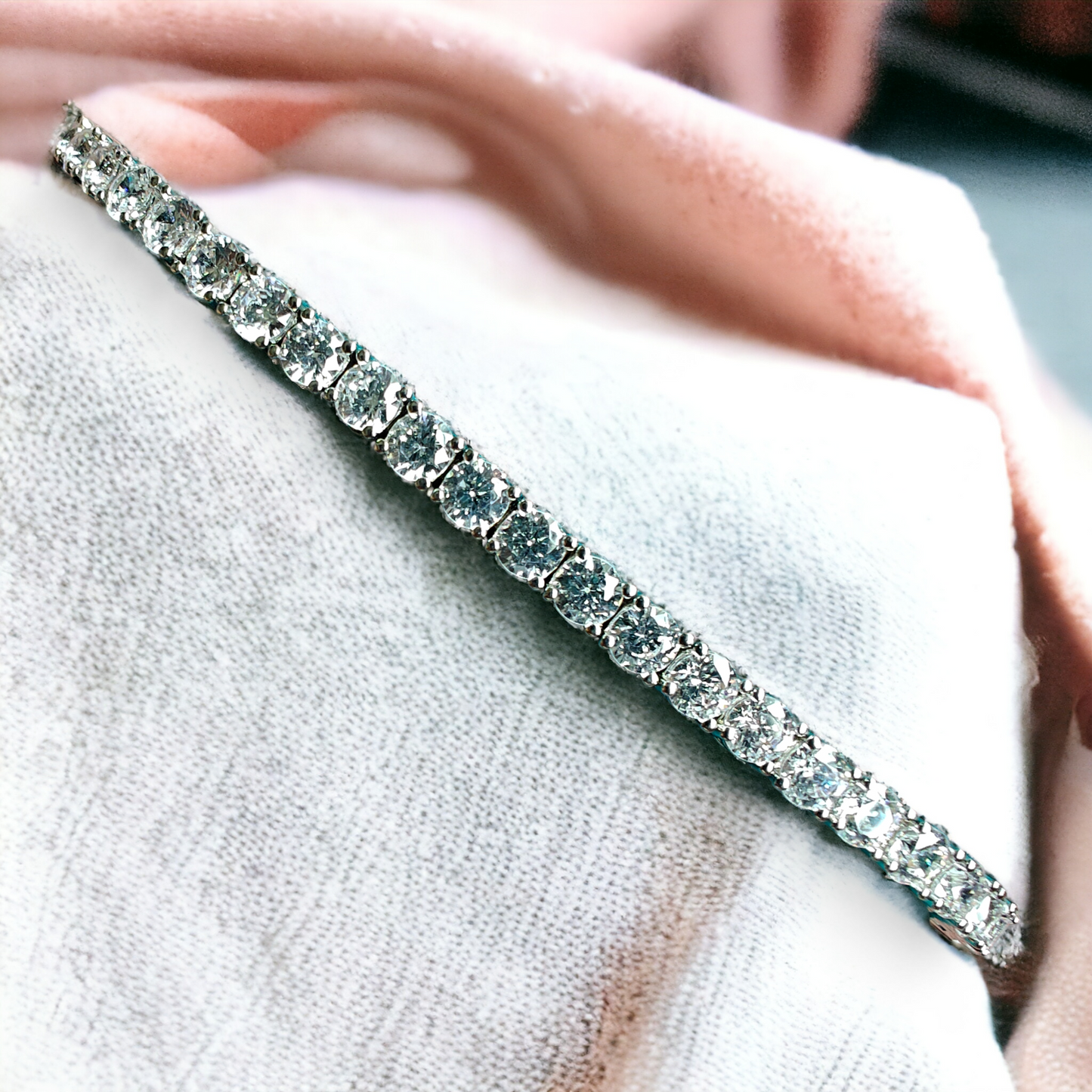 Sleek Tennis Bracelet