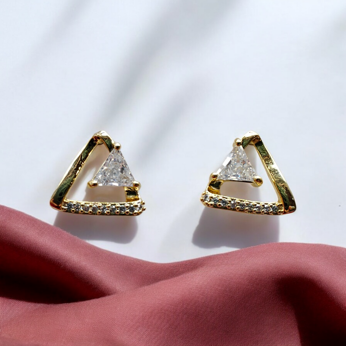 Triangle Studded Studs