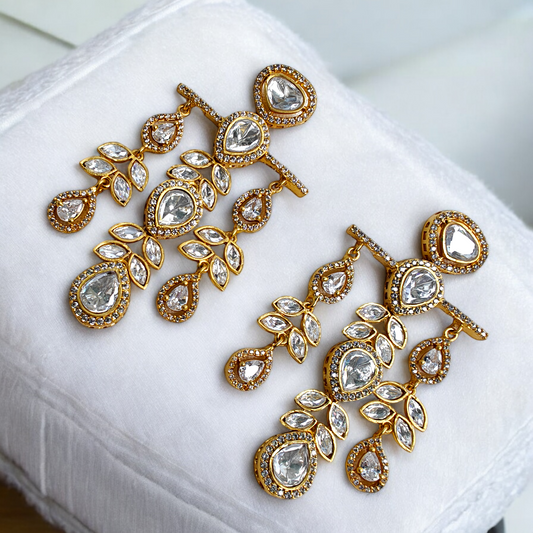 Tripple Drop Dangler Earrings