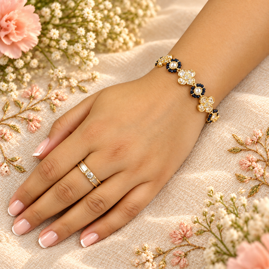 Adjustable Moissanite Bracelet