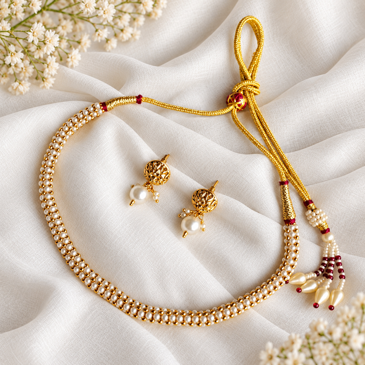 Sleek Thushi Necklace