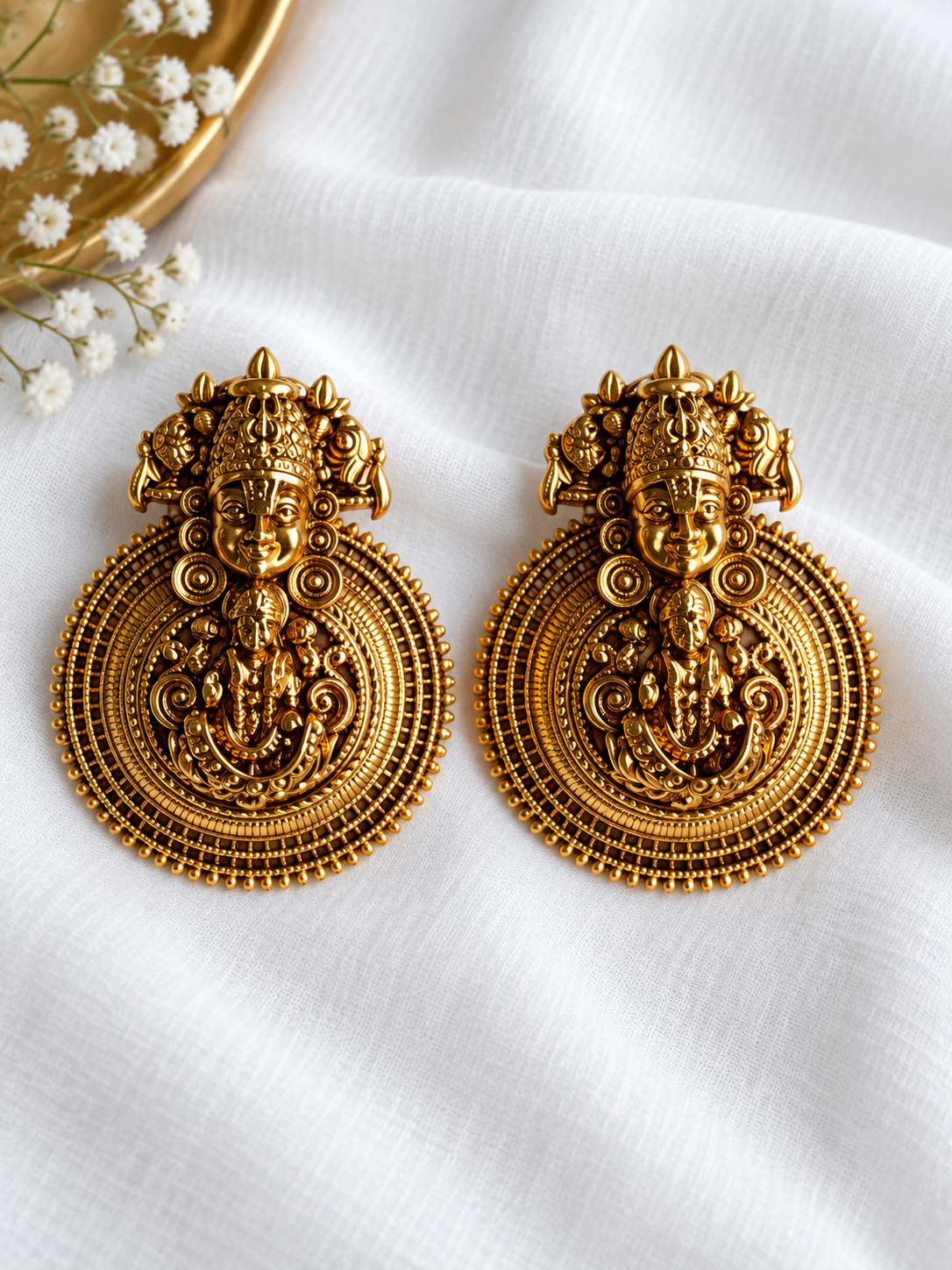 Tirupati Stud Earrings