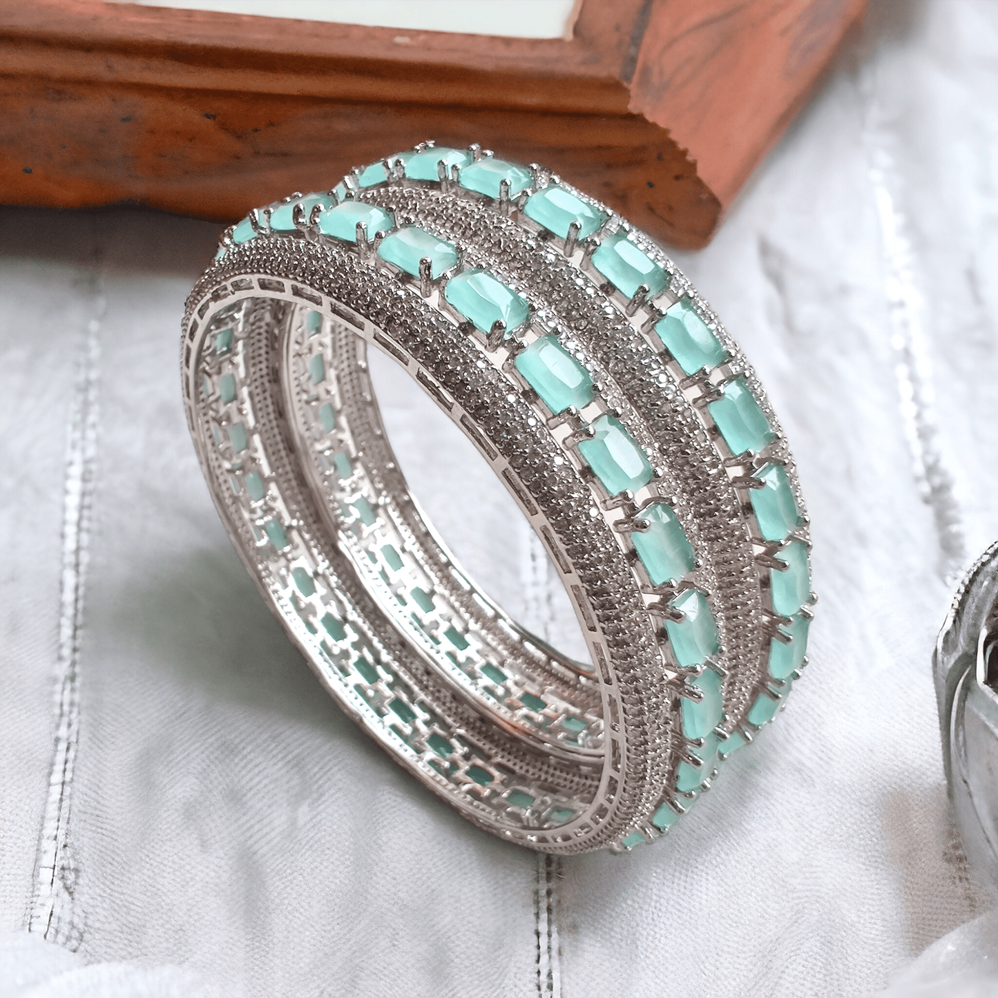 diamond lookalike bangles